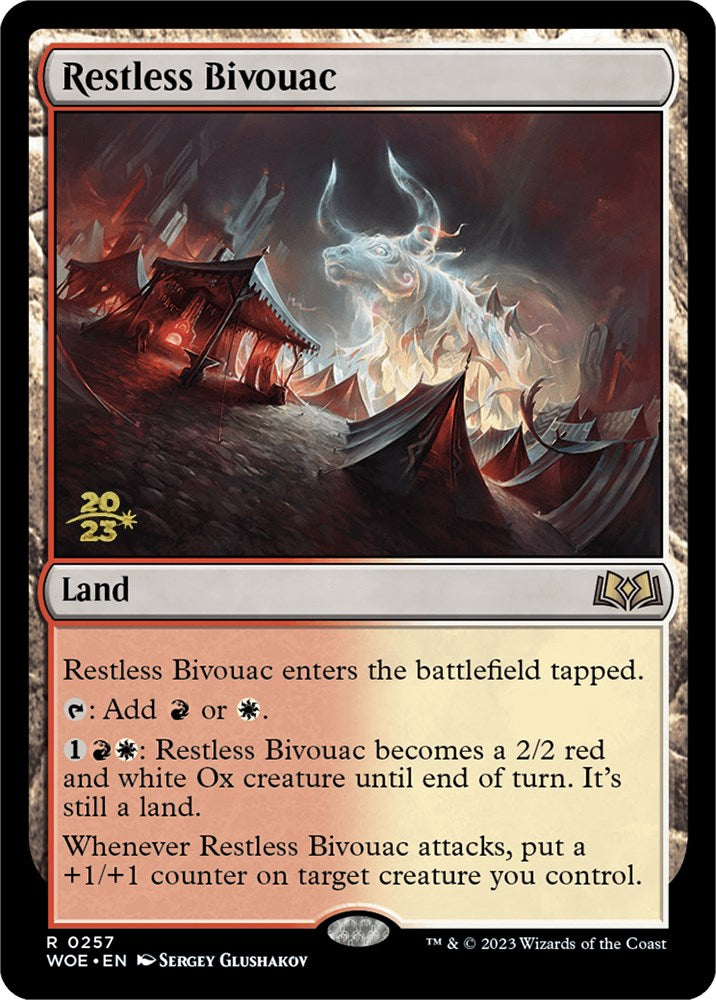 Restless Bivouac [Wilds of Eldraine Prerelease Promos] - Destination Retro