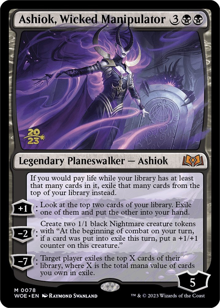 Ashiok, Wicked Manipulator [Wilds of Eldraine Prerelease Promos] - Destination Retro