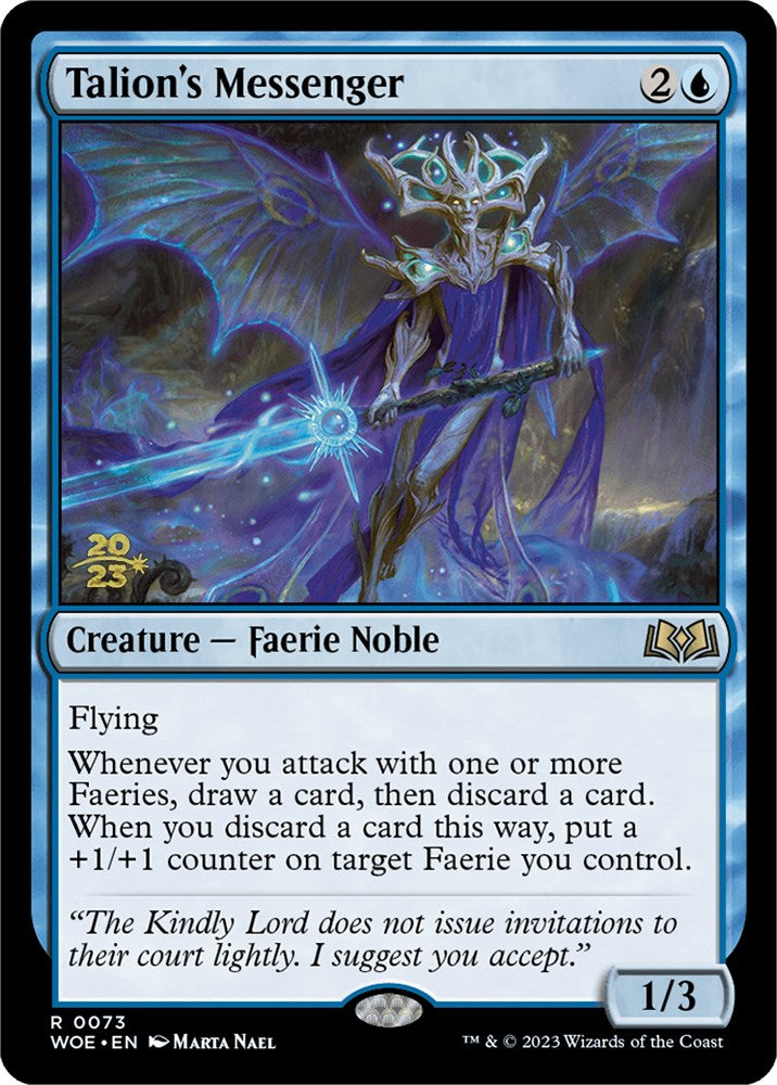 Talion's Messenger [Wilds of Eldraine Prerelease Promos] - Destination Retro