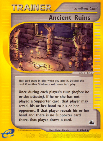 Ancient Ruins (119/144) [Skyridge] - Destination Retro