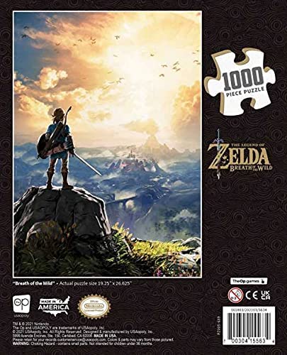 The Legend of Zelda “Breath of The Wild” 1000 Piece Puzzle - Destination Retro
