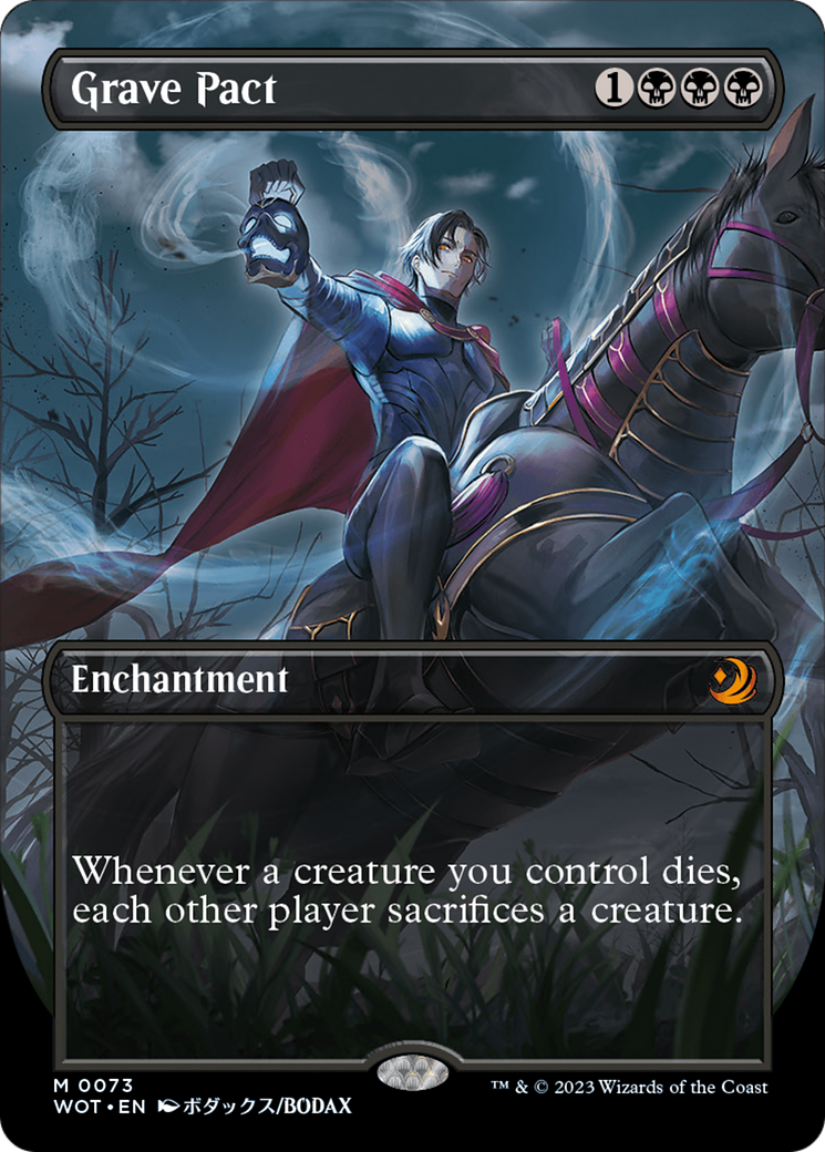Grave Pact (Anime Borderless) [Wilds of Eldraine: Enchanting Tales] - Destination Retro