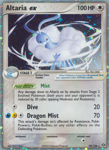 Altaria ex (90/106) [EX: Emerald] - Destination Retro