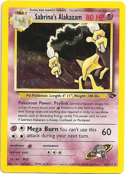 Sabrina's Alakazam (16/132) [Gym Challenge Unlimited] - Destination Retro