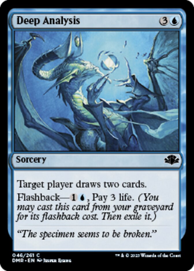 Deep Analysis [Dominaria Remastered] - Destination Retro