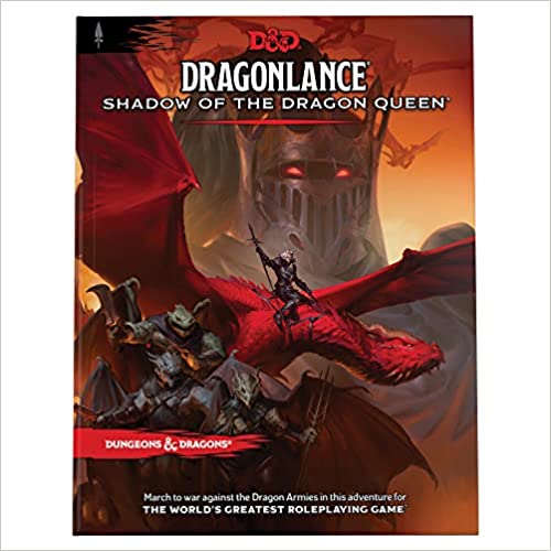 DUNGEONS & DRAGONS - ADVENTURE BOOK - DRAGONLANCE: SHADOW OF THE DRAGON QUEEN - Destination Retro
