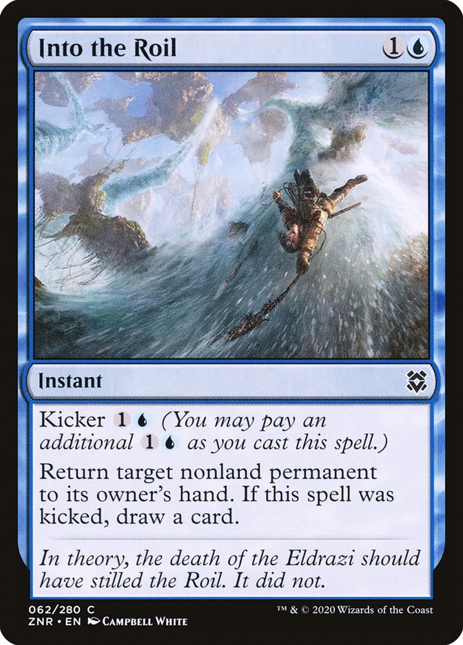 Into the Roil [Zendikar Rising] - Destination Retro
