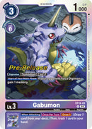 Gabumon [ST16-03] [Starter Deck: Wolf of Friendship Pre-Release Cards] - Destination Retro