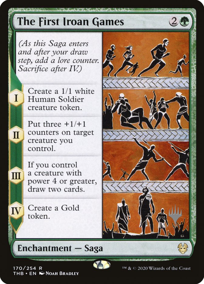 The First Iroan Games (Promo Pack) [Theros Beyond Death Promos] - Destination Retro