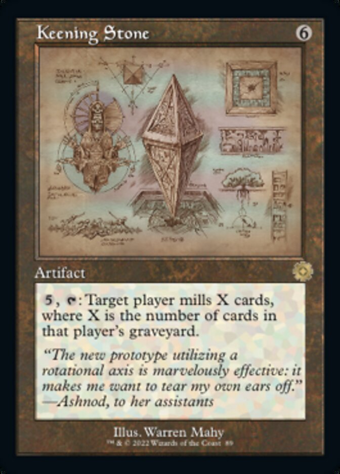 Keening Stone (Retro Schematic) [The Brothers' War Retro Artifacts] - Destination Retro