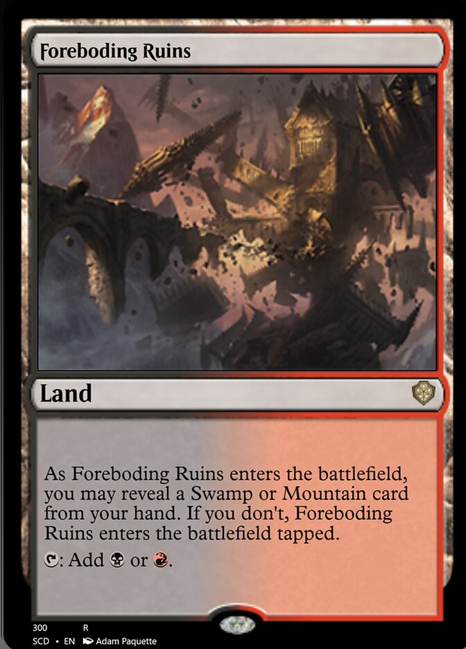 Foreboding Ruins [Starter Commander Decks] - Destination Retro