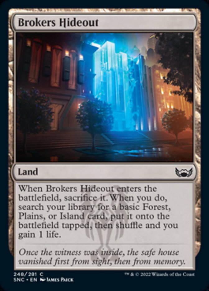 Brokers Hideout [Streets of New Capenna] - Destination Retro