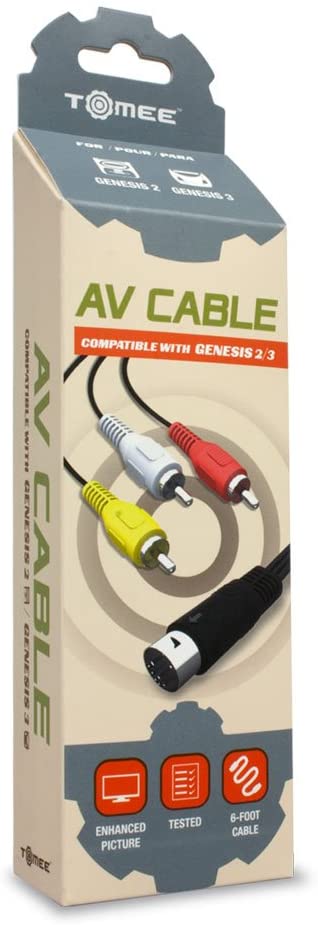 Genesis 2/3 Standard AV Cable (Tomee) - Destination Retro