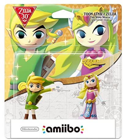 Link/Zelda Combo - Toon - Amiibo - Destination Retro