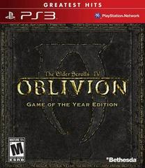 Elder Scrolls IV Oblivion Game of the Year [Greatest Hits] - Playstation 3 - Destination Retro