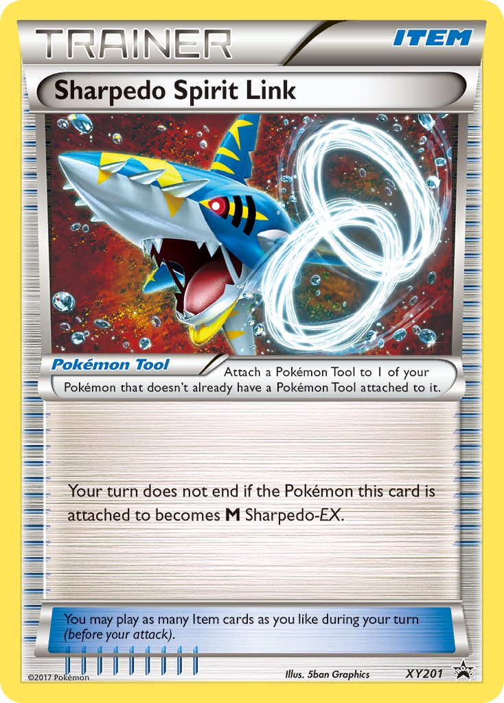 Sharpedo Spirit Link (XY201) [XY: Black Star Promos] - Destination Retro