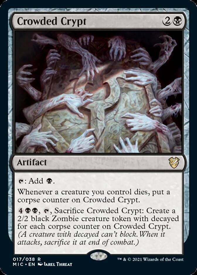 Crowded Crypt [Innistrad: Midnight Hunt Commander] - Destination Retro