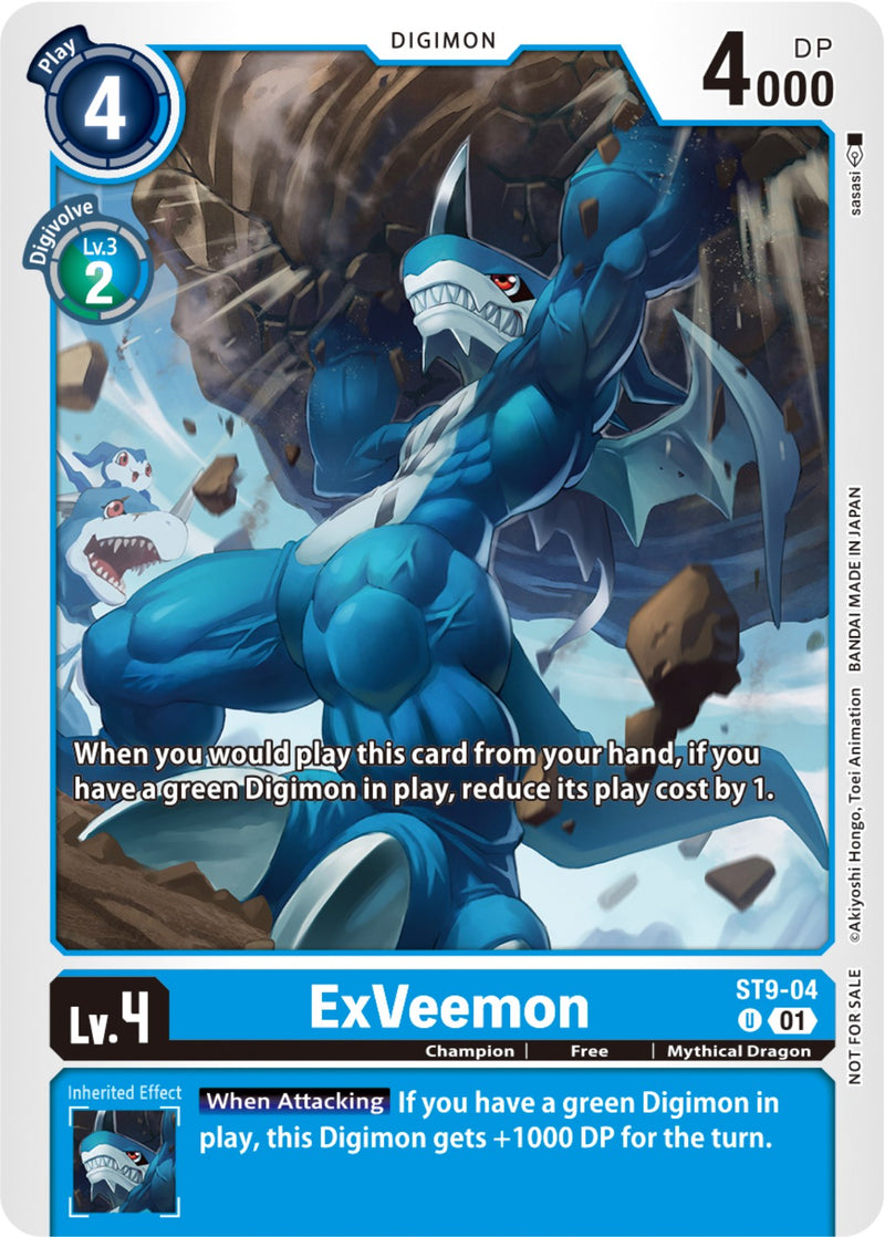 ExVeemon [ST9-04] (NYCC 2023 Demo Deck) [Starter Deck: Ultimate Ancient Dragon] - Destination Retro