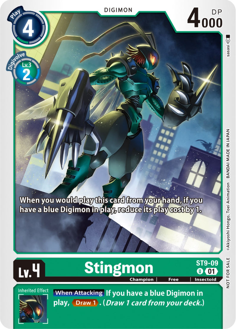 Stingmon [ST9-09] (NYCC 2023 Demo Deck) [Starter Deck: Ultimate Ancient Dragon] - Destination Retro