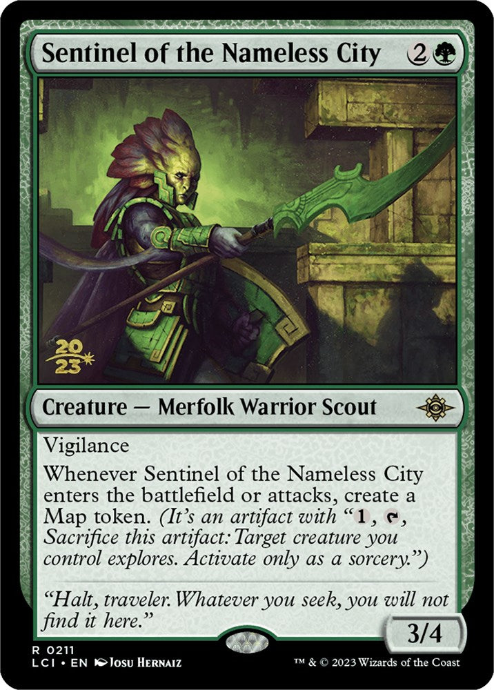 Sentinel of the Nameless City [The Lost Caverns of Ixalan Prerelease Cards] - Destination Retro