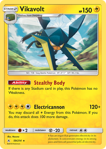 Vikavolt (59/214) [Sun & Moon: Unbroken Bonds] - Destination Retro