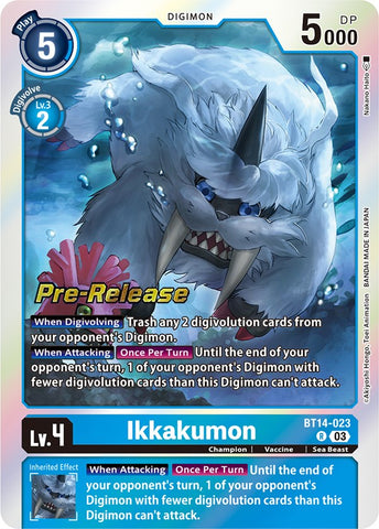 Ikkakumon [BT14-023] [Blast Ace Pre-Release Cards] - Destination Retro