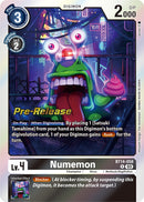Numemon [BT14-058] [Blast Ace Pre-Release Cards] - Destination Retro