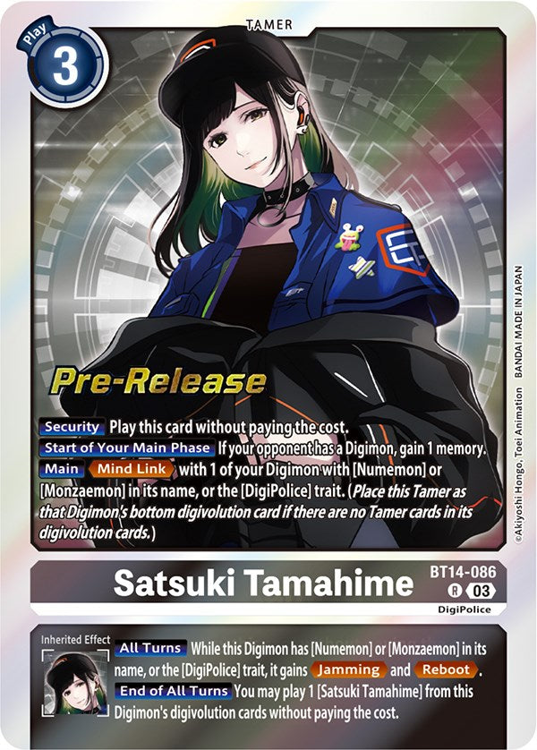 Satsuki Tamahime [BT14-086] [Blast Ace Pre-Release Cards] - Destination Retro
