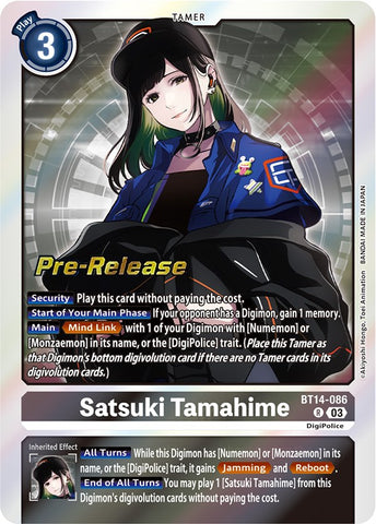 Satsuki Tamahime [BT14-086] [Blast Ace Pre-Release Cards] - Destination Retro