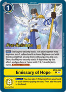 Emissary of Hope [BT14-093] [Blast Ace Pre-Release Cards] - Destination Retro
