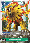 SaberLeomon [BT14-054] [Blast Ace Pre-Release Cards] - Destination Retro