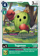 Togemon [BT14-046] [Blast Ace Pre-Release Cards] - Destination Retro