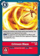 Crimson Blaze [BT8-097] [Revision Pack Cards] - Destination Retro