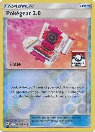 Pokegear 3.0 (182a/214)(League Promo Staff) [Sun & Moon: Unbroken Bonds] - Destination Retro