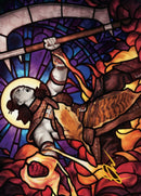Garna, Bloodfist of Keld Art Card (Gold-Stamped Signature) [Dominaria United Art Series] - Destination Retro
