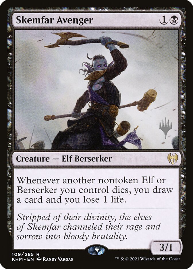Skemfar Avenger (Promo Pack) [Kaldheim Promos] - Destination Retro
