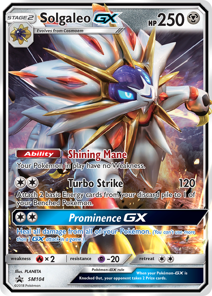 Solgaleo GX (SM104) [Sun & Moon: Black Star Promos] - Destination Retro