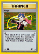 Koga (19/132) [Gym Challenge 1st Edition] - Destination Retro