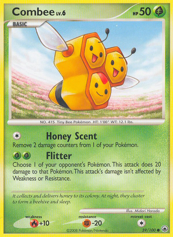 Combee (59/100) [Diamond & Pearl: Majestic Dawn] - Destination Retro