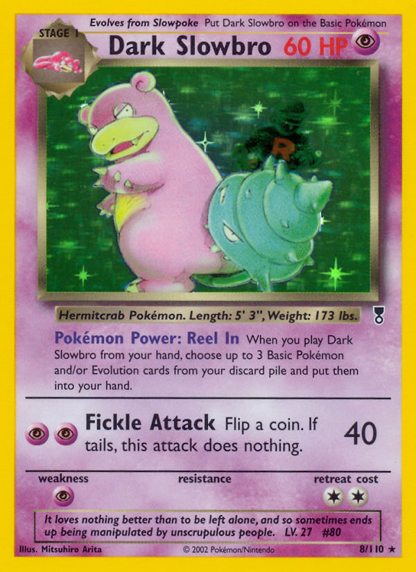 Dark Slowbro (8/110) [Legendary Collection] - Destination Retro