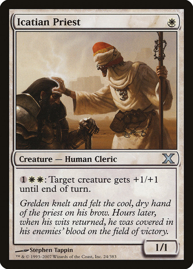 Icatian Priest [Tenth Edition] - Destination Retro