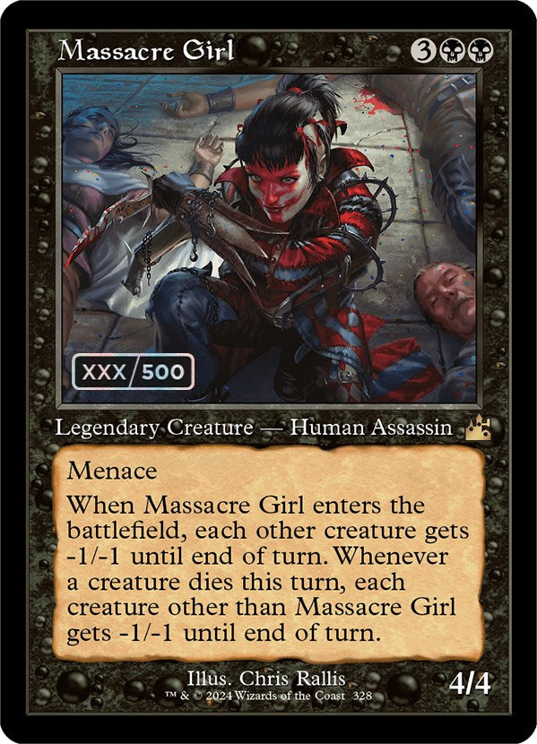 Massacre Girl (Retro) (Serialized) [Ravnica Remastered] - Destination Retro