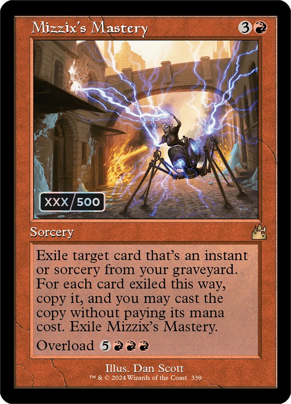 Mizzix's Mastery (Retro) (Serialized) [Ravnica Remastered] - Destination Retro
