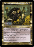 Savra, Queen of the Golgari (Retro) (Serialized) [Ravnica Remastered] - Destination Retro
