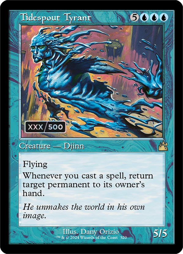 Tidespout Tyrant (Retro) (Serialized) [Ravnica Remastered] - Destination Retro