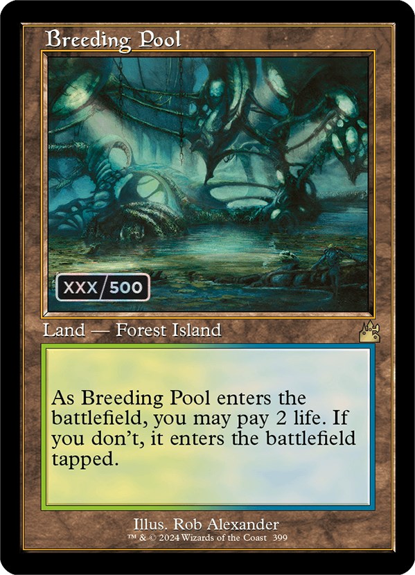 Breeding Pool (Retro) (Serialized) [Ravnica Remastered] - Destination Retro