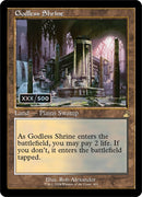 Godless Shrine (Retro) (Serialized) [Ravnica Remastered] - Destination Retro