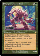 Golgari Grave-Troll (Retro) (Serialized) [Ravnica Remastered] - Destination Retro