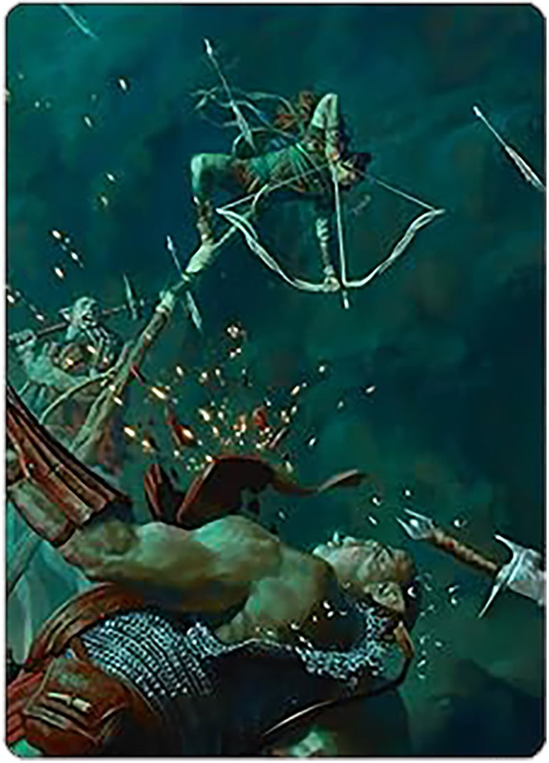 Legolas's Quick Reflexes Art Card [The Lord of the Rings: Tales of Middle-earth Art Series] - Destination Retro