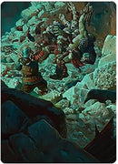 Gimli's Reckless Might Art Card [The Lord of the Rings: Tales of Middle-earth Art Series] - Destination Retro